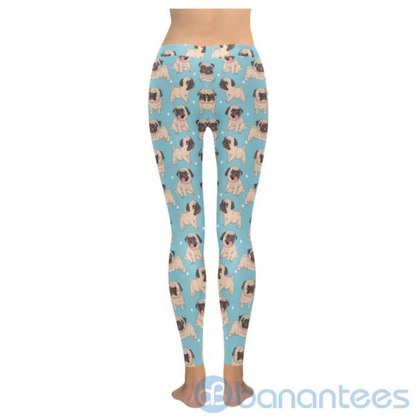 Pug Dog Leggings For Women Product Photo