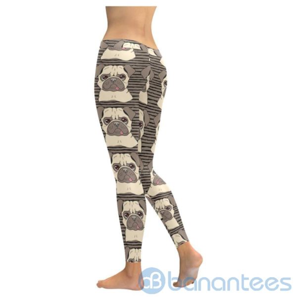 Pug Dog Lover Leggings For Women Product Photo