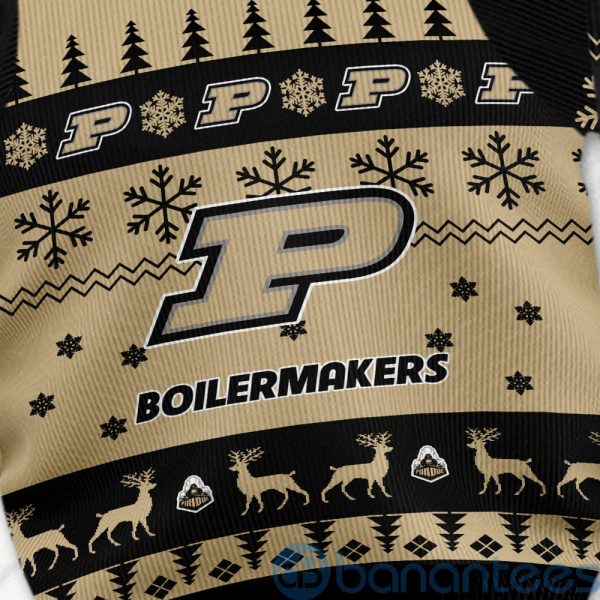 Purdue Boilermakers Custom Name Personalized Ugly Christmas 3D Sweater Product Photo