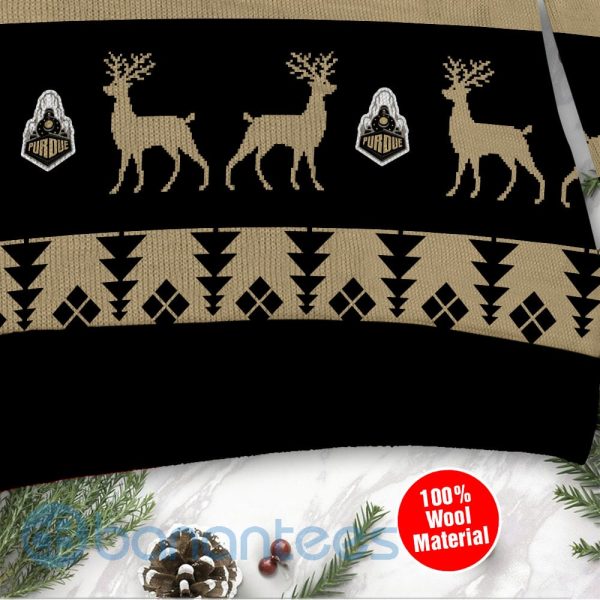 Purdue Boilermakers Custom Name Personalized Ugly Christmas 3D Sweater Product Photo