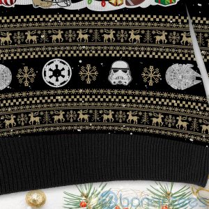 Purdue Boilermakers Star Wars Ugly Christmas 3D Sweater Product Photo
