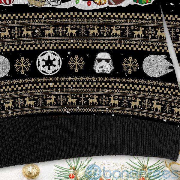 Purdue Boilermakers Star Wars Ugly Christmas 3D Sweater Product Photo