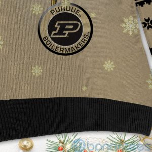 Purdue Boilermakers Team Grinch Ugly Christmas 3D Sweater Product Photo