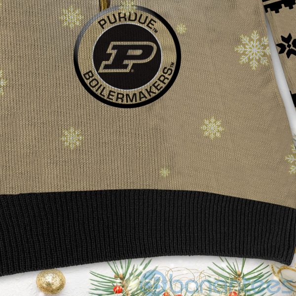 Purdue Boilermakers Team Grinch Ugly Christmas 3D Sweater Product Photo