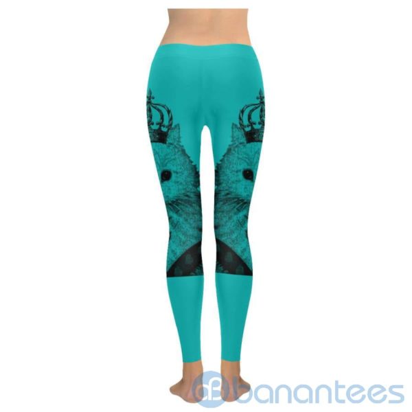 Queen of Hearts Cat Crown Leggings For Women Product Photo