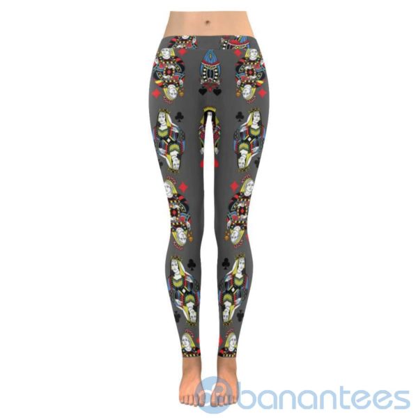Queen Playing Card Gift Leggings for Women Product Photo