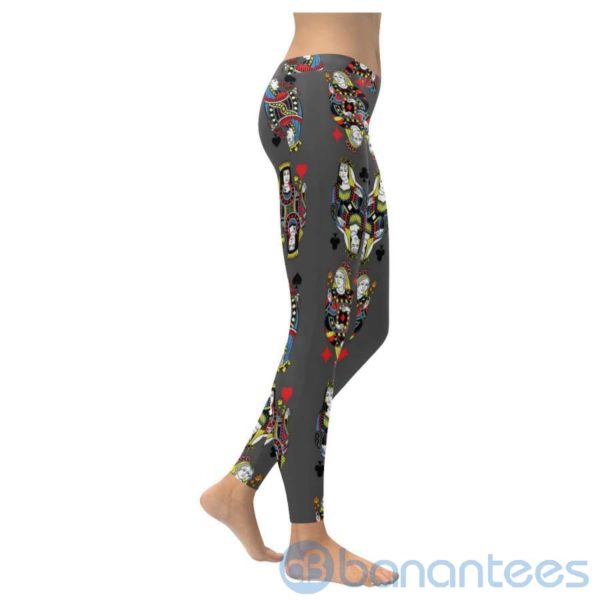 Queen Playing Card Gift Leggings for Women Product Photo