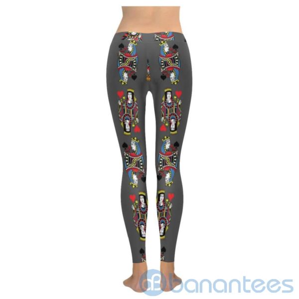 Queen Playing Card Gift Leggings for Women Product Photo