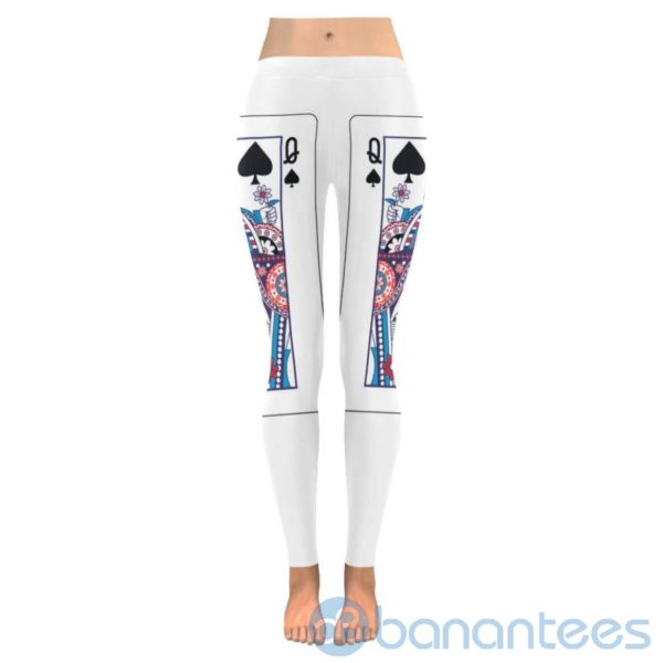 Queen Playing Card Leggings For Women Product Photo