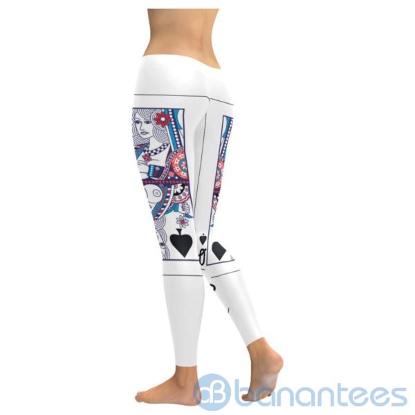 Queen Playing Card Leggings For Women Product Photo