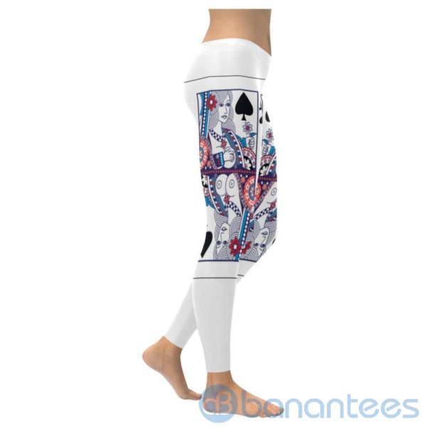 Queen Playing Card Leggings For Women Product Photo