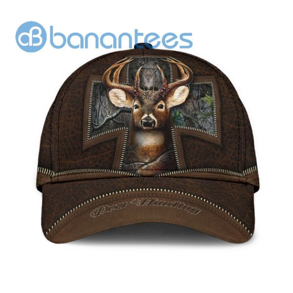 Raised On Hunting And Jesus All Over Printed 3D Cap Product Photo