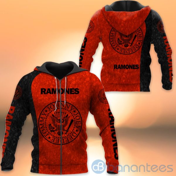 Ramones Fans All Over Printed Hoodies Zip Hoodies Product Photo