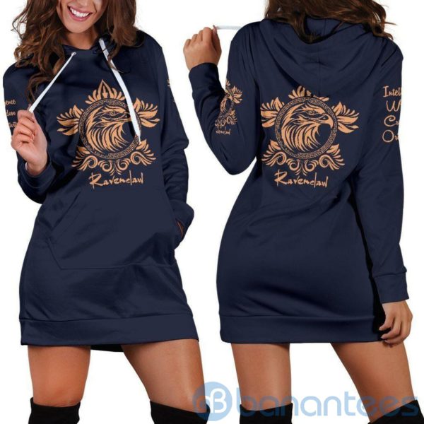 Ravenclaw Hoodie Dress For Women Product Photo