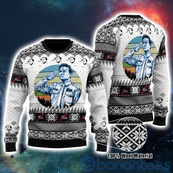Red Dwarf Arnold Rimmer Ugly Christmas All Over Printed 3D Shirt Product Photo