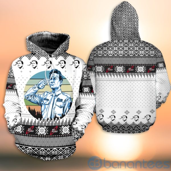 Red Dwarf Arnold Rimmer Ugly Christmas All Over Printed 3D Shirt Product Photo