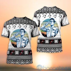 Red Dwarf Arnold Rimmer Ugly Christmas All Over Printed 3D Shirt Product Photo