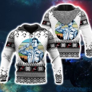 Red Dwarf Arnold Rimmer Ugly Christmas All Over Printed 3D Shirt Product Photo