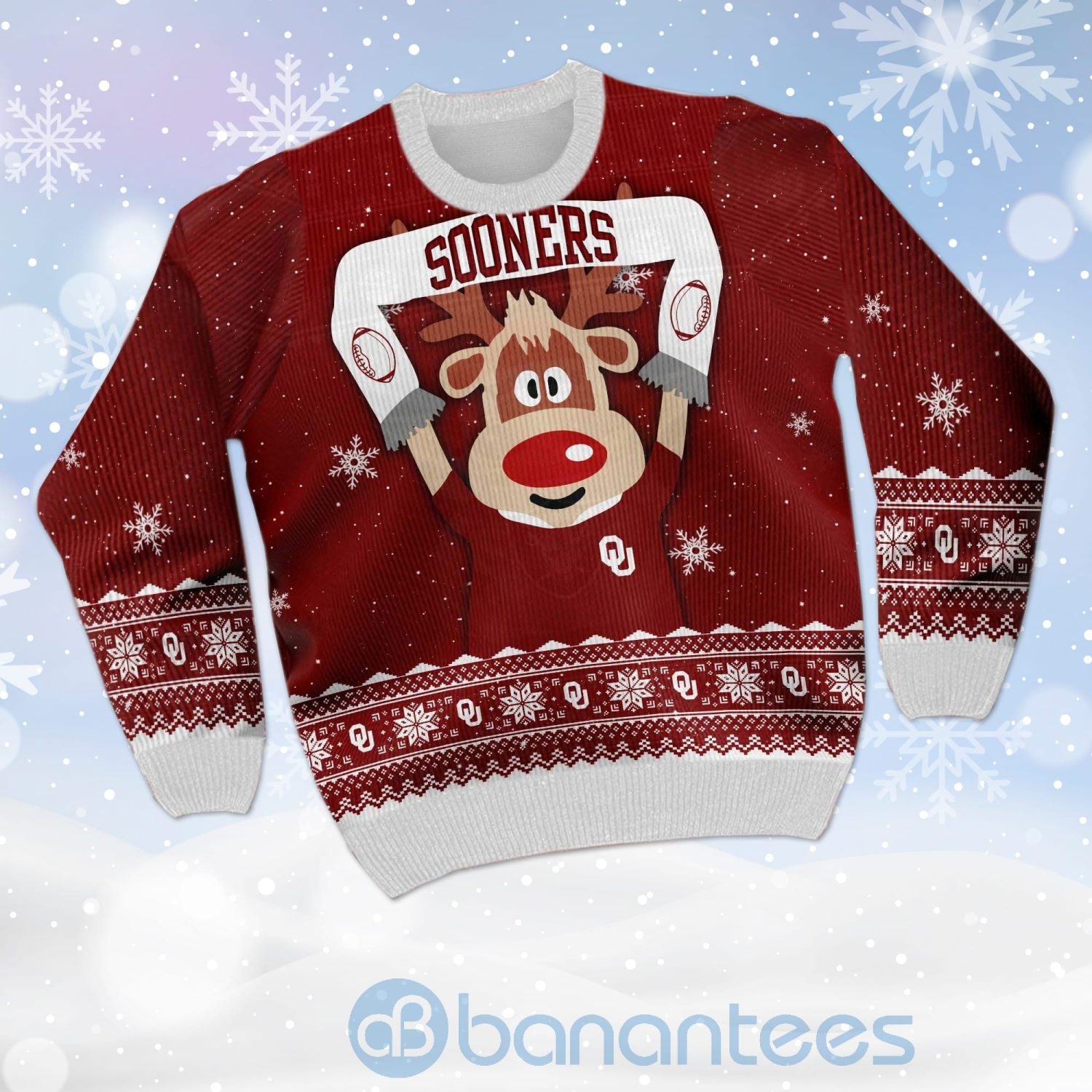 reindeer-oklahoma-sooners-funny-ugly-christmas-3d-sweater-2-bogmM.jpg Reindeer Oklahoma Sooners Funny Ugly Christmas 3D Sweater Product Photo
