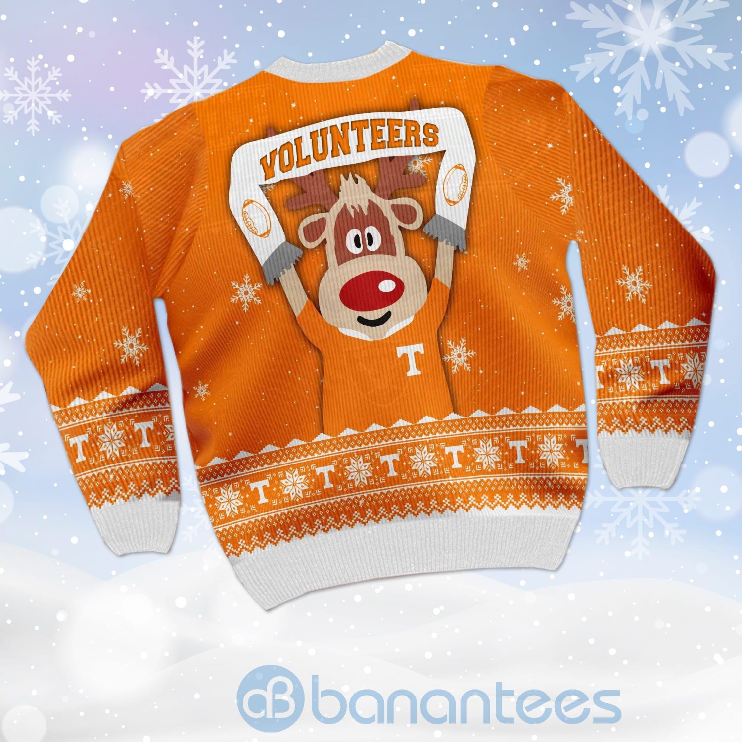 reindeer-tennessee-volunteers-funny-ugly-christmas-3d-sweater-3-Mcb4h.jpg Reindeer Tennessee Volunteers Funny Ugly Christmas 3D Sweater Product Photo