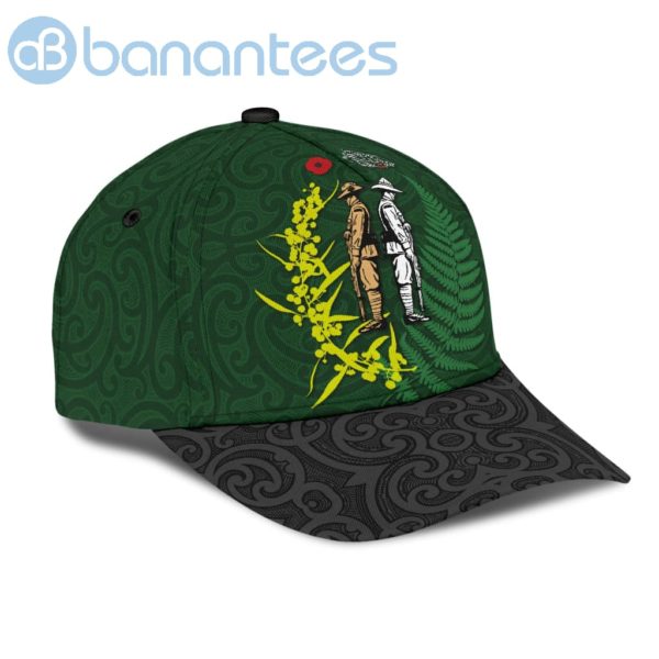 Remembrance Kiwi And Australia Soldier Anzacay Cap Product Photo