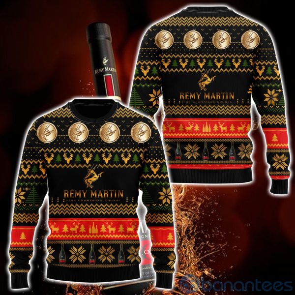 Remy Martin Ugly Christmas All Over Printed 3D Shirt Product Photo