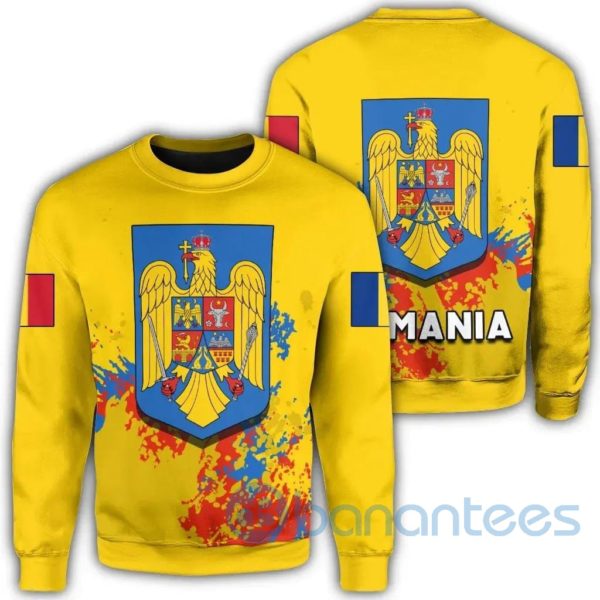 Romania Coat Of Arms All Over Printed 3D Sweatshirt Product Photo