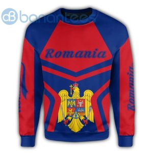 Romania Coat Of Arms All Over Printed 3D Sweatshirt Product Photo