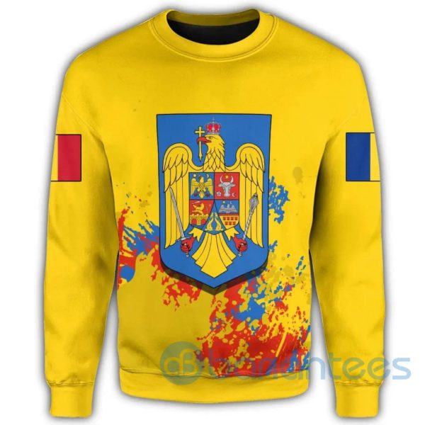 Romania Coat Of Arms All Over Printed 3D Sweatshirt Product Photo