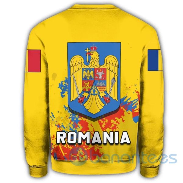 Romania Coat Of Arms All Over Printed 3D Sweatshirt Product Photo