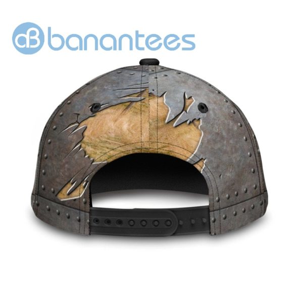 Rooster Famer Background All Over Printed 3D Cap Product Photo