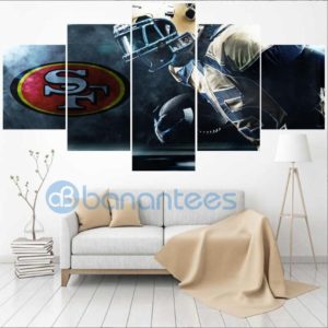 San Francisco 49ers Canvas Wall Art For Living Room Bedroom Wall Decor Product Photo