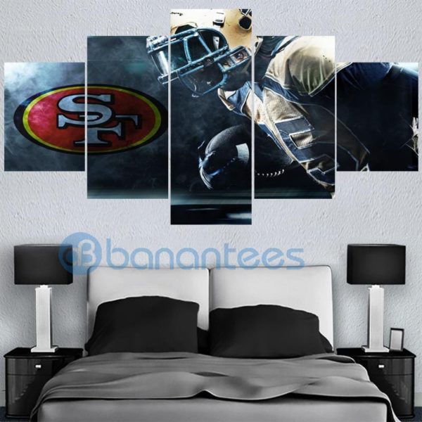San Francisco 49ers Canvas Wall Art For Living Room Bedroom Wall Decor Product Photo