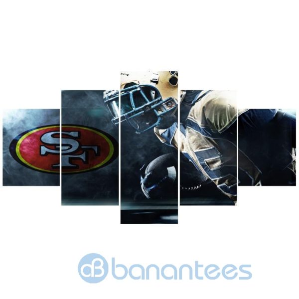 San Francisco 49ers Canvas Wall Art For Living Room Bedroom Wall Decor Product Photo