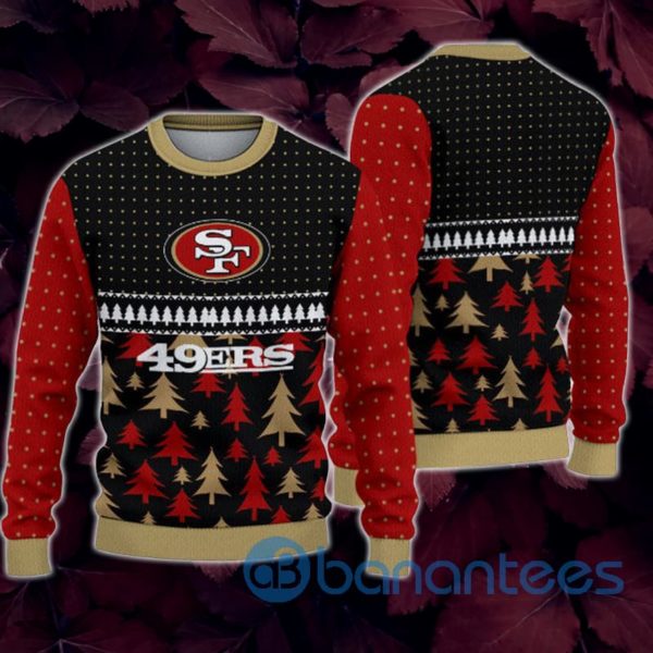 San Francisco 49ers Christmas All Over Printed 3D Sweatshirt Product Photo