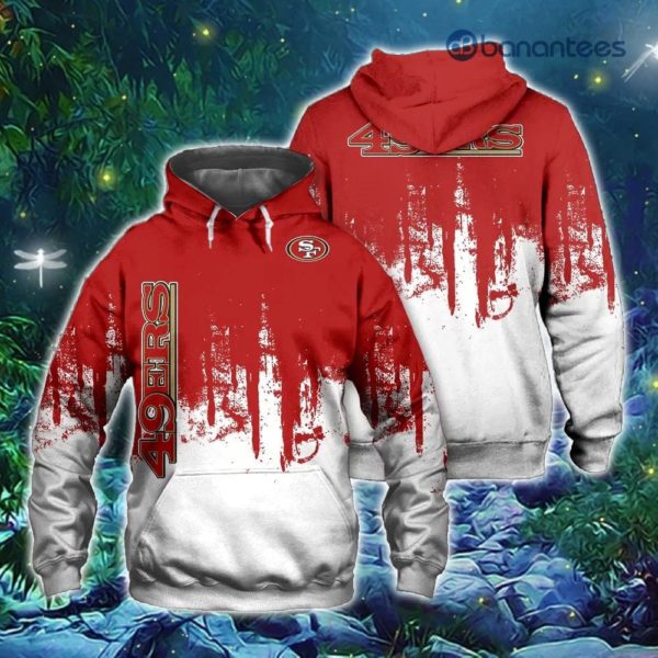 San Francisco 49ers Graffiti Full Printed 3D Hoodie Zip Hoodie Product Photo