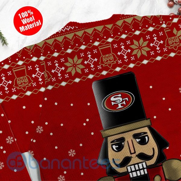 San Francisco 49ers I Am Not A Player I Just Crush Alot Ugly Christmas 3D Sweater Product Photo