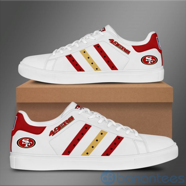San Francisco 49Ers Low Top Skate Shoes Product Photo