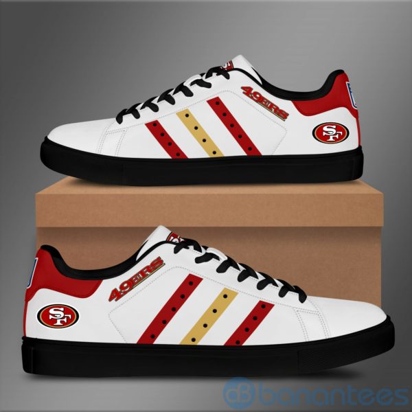 San Francisco 49Ers Low Top Skate Shoes Product Photo