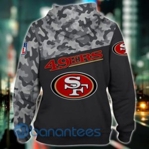 San Francisco 49ers Military All Over Printed 3D Hoodie Zip Hoodie Product Photo