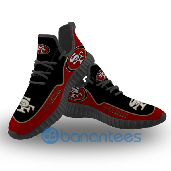 San Francisco 49ers Sneakers Big Logo Raze Shoes Product Photo