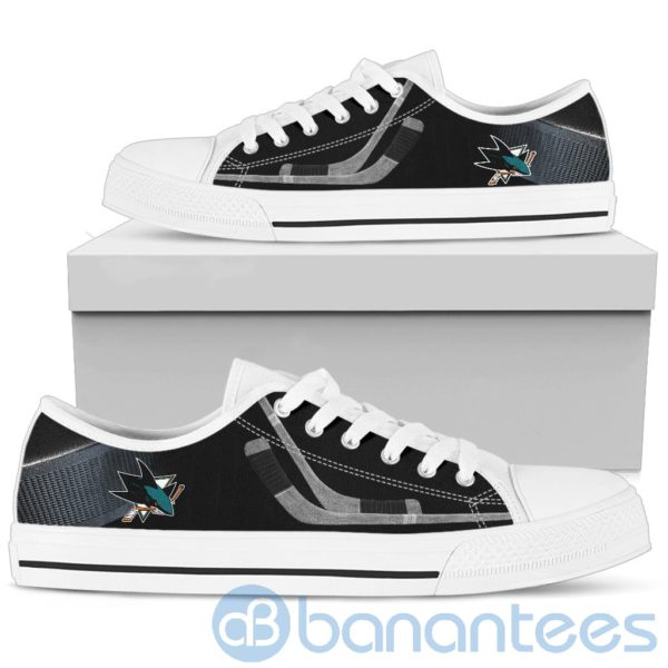 San Jose Sharks Fans Low Top Shoes Product Photo