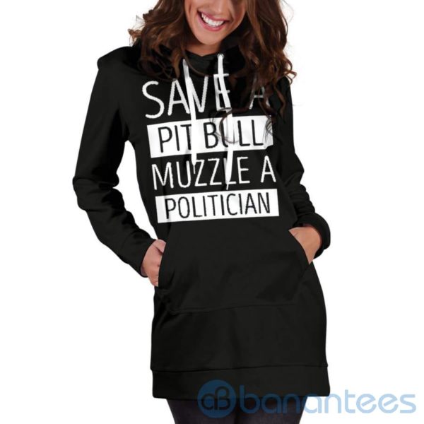 Save A Pit Bull Hoodie Dress For Women Product Photo