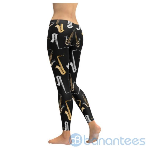 Saxophone Musican Leggings for Women Product Photo