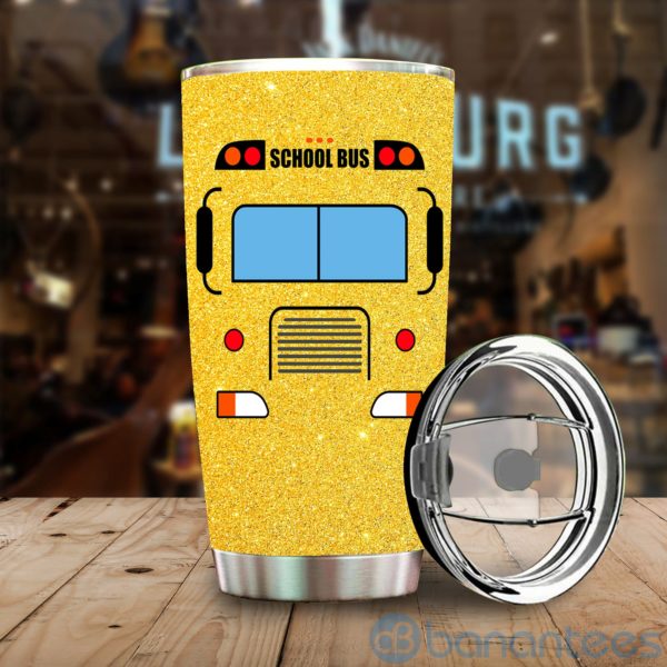 School Bus Yellow Bus Tumbler Product Photo