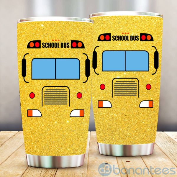 School Bus Yellow Bus Tumbler Product Photo
