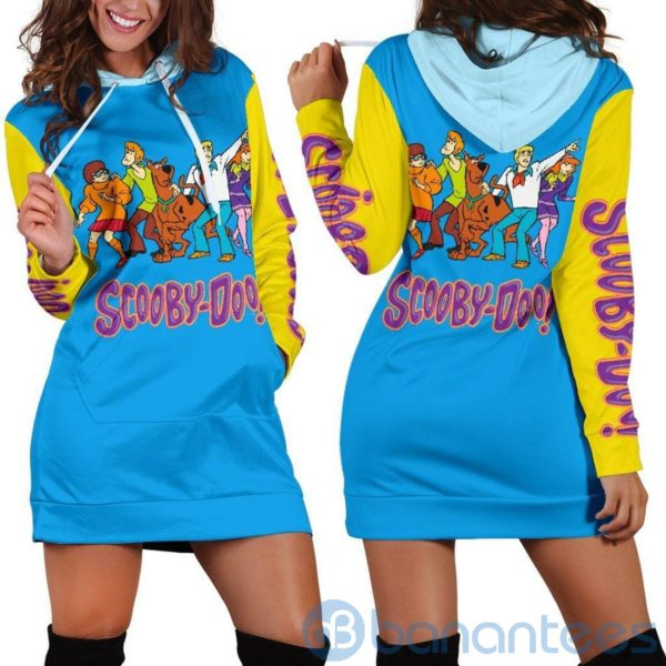 Scooby Doo Cartoon Hoodie Dress For Women Product Photo