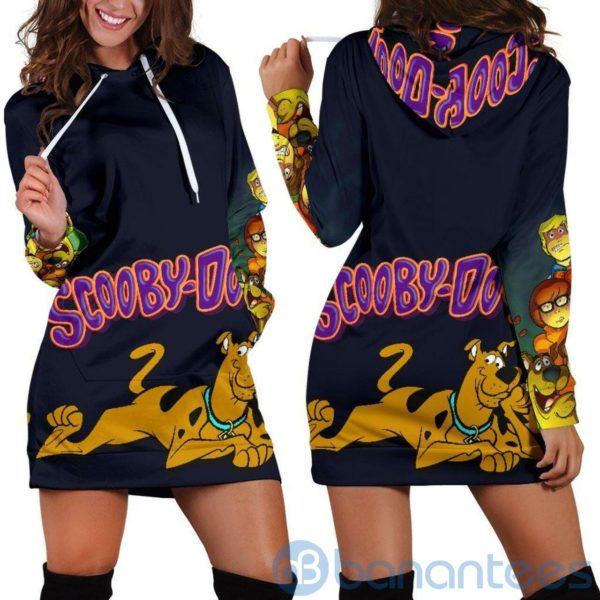 Scooby Doo Lover Hoodie Dress For Women Product Photo