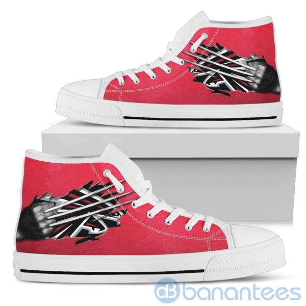 Scratches Claws Atlanta Falcons High Top Shoes Product Photo