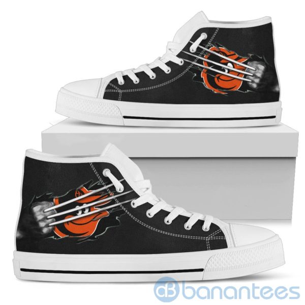 Scratches Claws Baltimore Orioles High Top Shoes Product Photo
